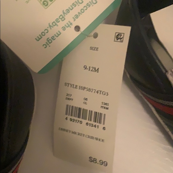 Baby Mickey Mouse shoes - Picture 3 of 3